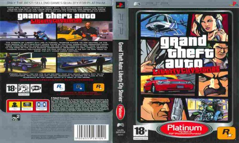 Игра Grand THEFT AUTO: LIBERTY CITY STORIES PLATINUM, Sony PSP, 178-8, Баград.рф